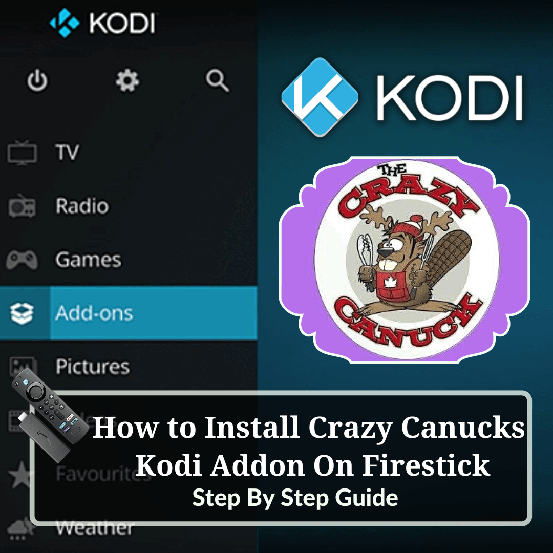 How to Install Crazy Canucks Kodi Addon Steps By Steps